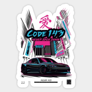 Silvia s15 Sticker